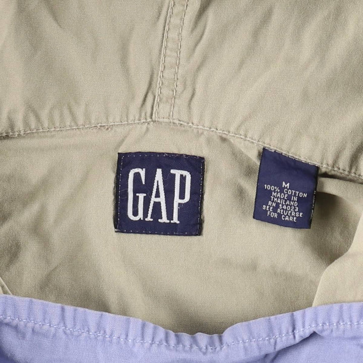 90'S GAP Old Gap Half Zip Cotton Hoodie Men's M Size Vintage /eaa513502