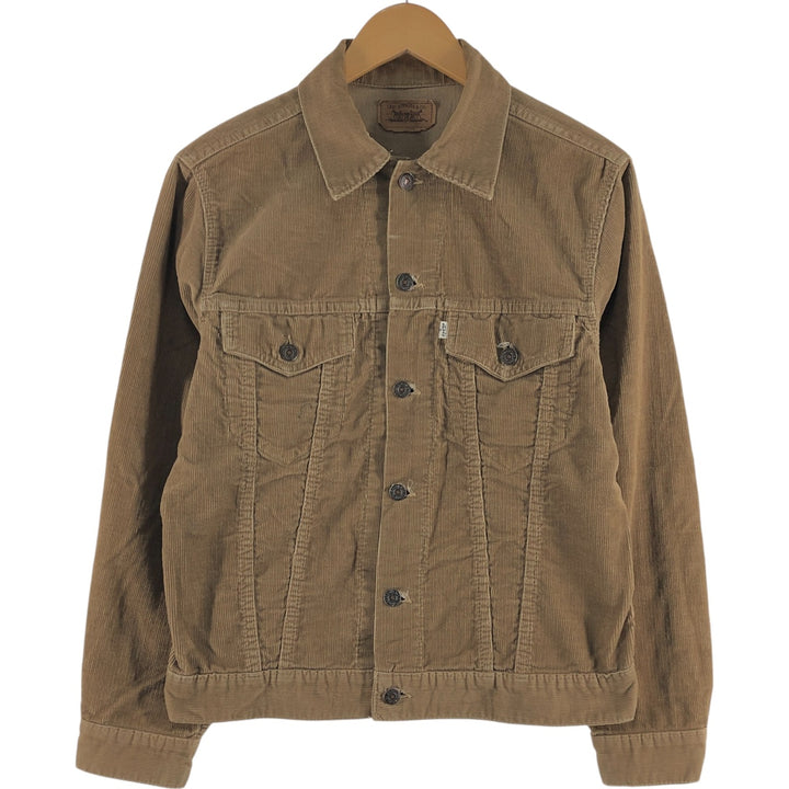 80s~ Levi's 70505-1523 Corduroy Jacket Made in Canada Men's M Size Vintage /eaa513504