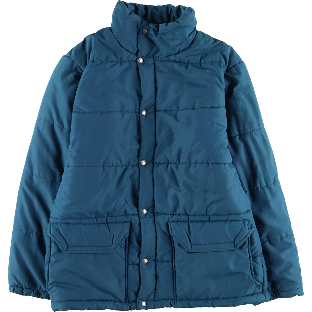 Vintage 1980'S The North Face puffer jacket with brown tag, made in the USA, men's size XL Polyester (insulation) blue type Vintage Second Hand