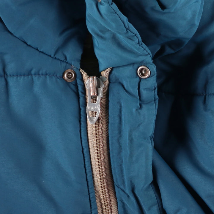Vintage 1980'S The North Face puffer jacket with brown tag, made in the USA, men's size XL Polyester (insulation) blue type Vintage Second Hand