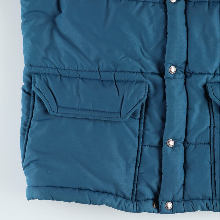Vintage 1980'S The North Face puffer jacket with brown tag, made in the USA, men's size XL Polyester (insulation) blue type Vintage Second Hand