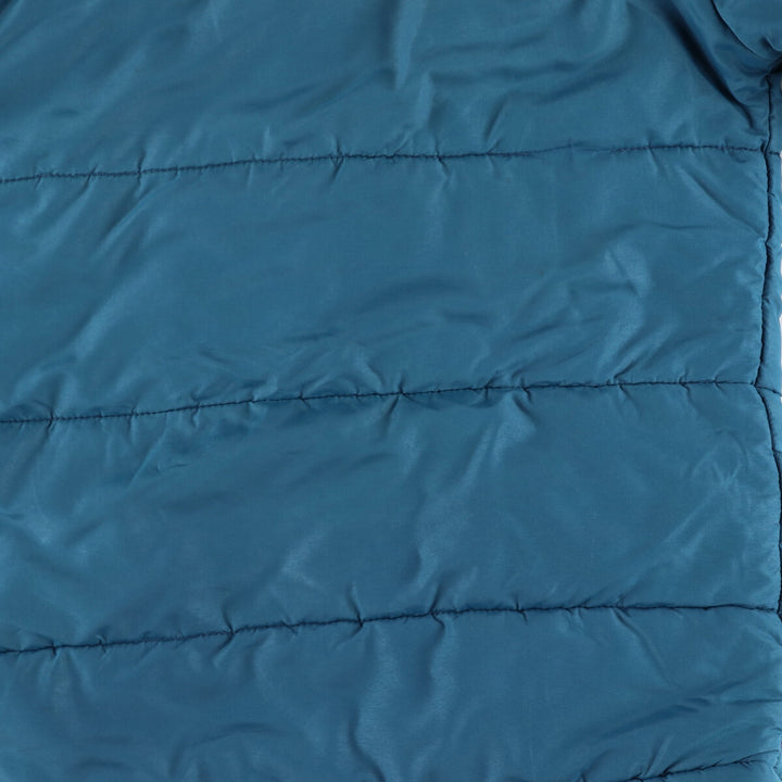 Vintage 1980'S The North Face puffer jacket with brown tag, made in the USA, men's size XL Polyester (insulation) blue type Vintage Second Hand