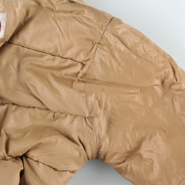 Vintage 1980'S The North Face puffer jacket with brown tag, made in the USA, men's size XL Polyester (insulation) blue type Vintage Second Hand