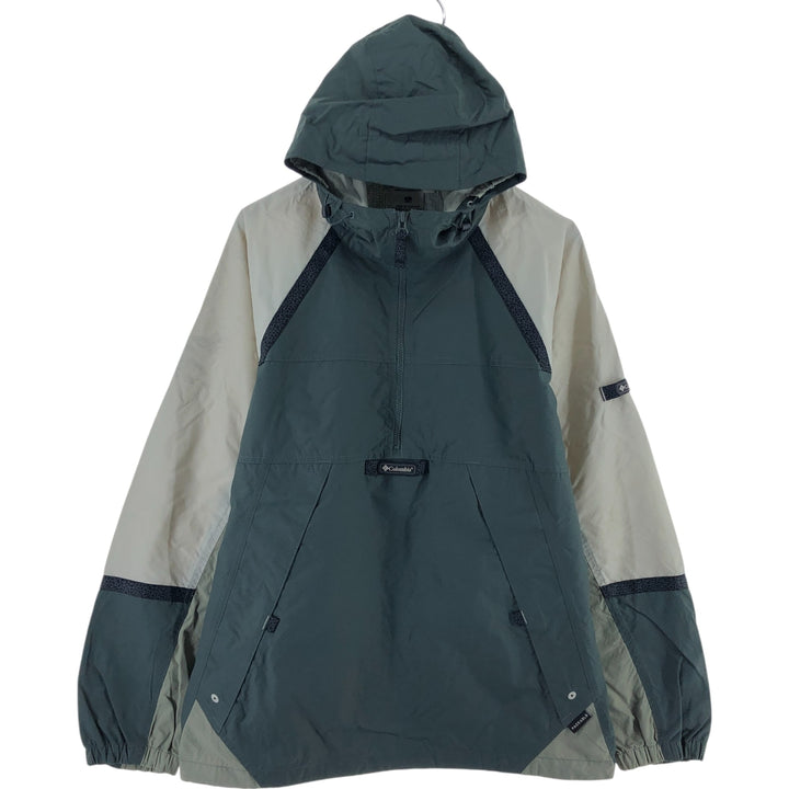 Columbia PACKABLE Half Zip Anorak Parka Men's L size / eaa513549