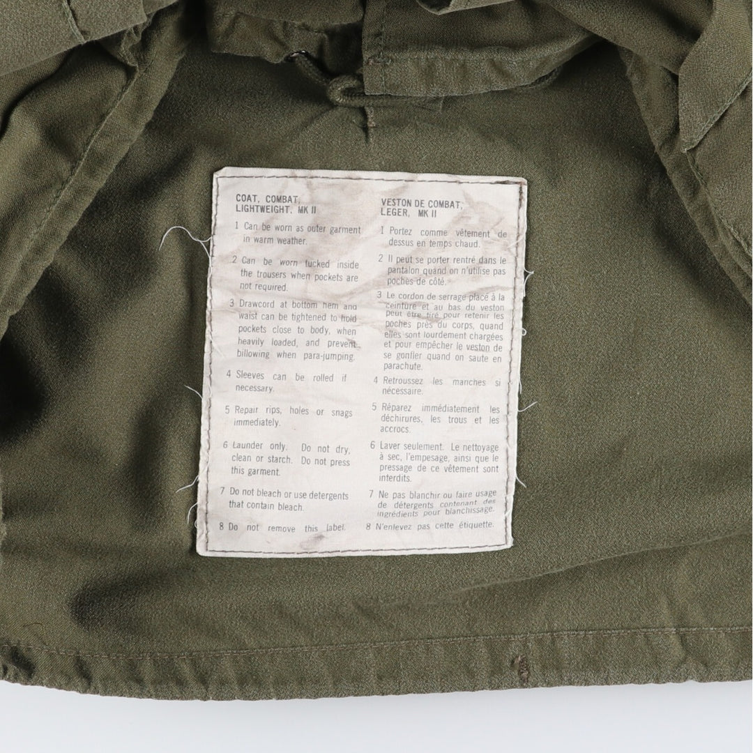 80'S Canadian Army Genuine MK2 Military Combat Jacket 7542 Men's XL equivalent Vintage /eaa513596