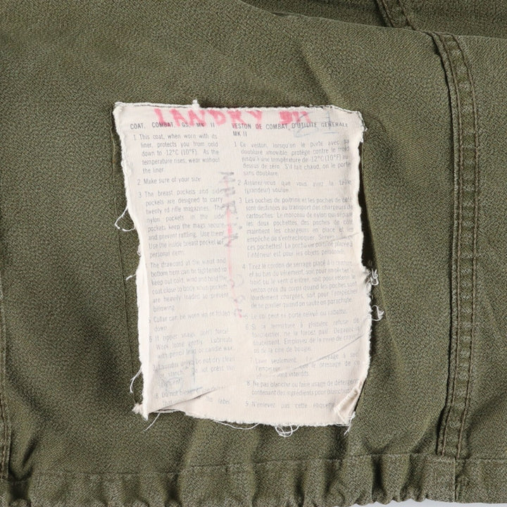 Canadian Army Genuine MK2 Military Combat Jacket Men's S Size Vintage / eaa513598