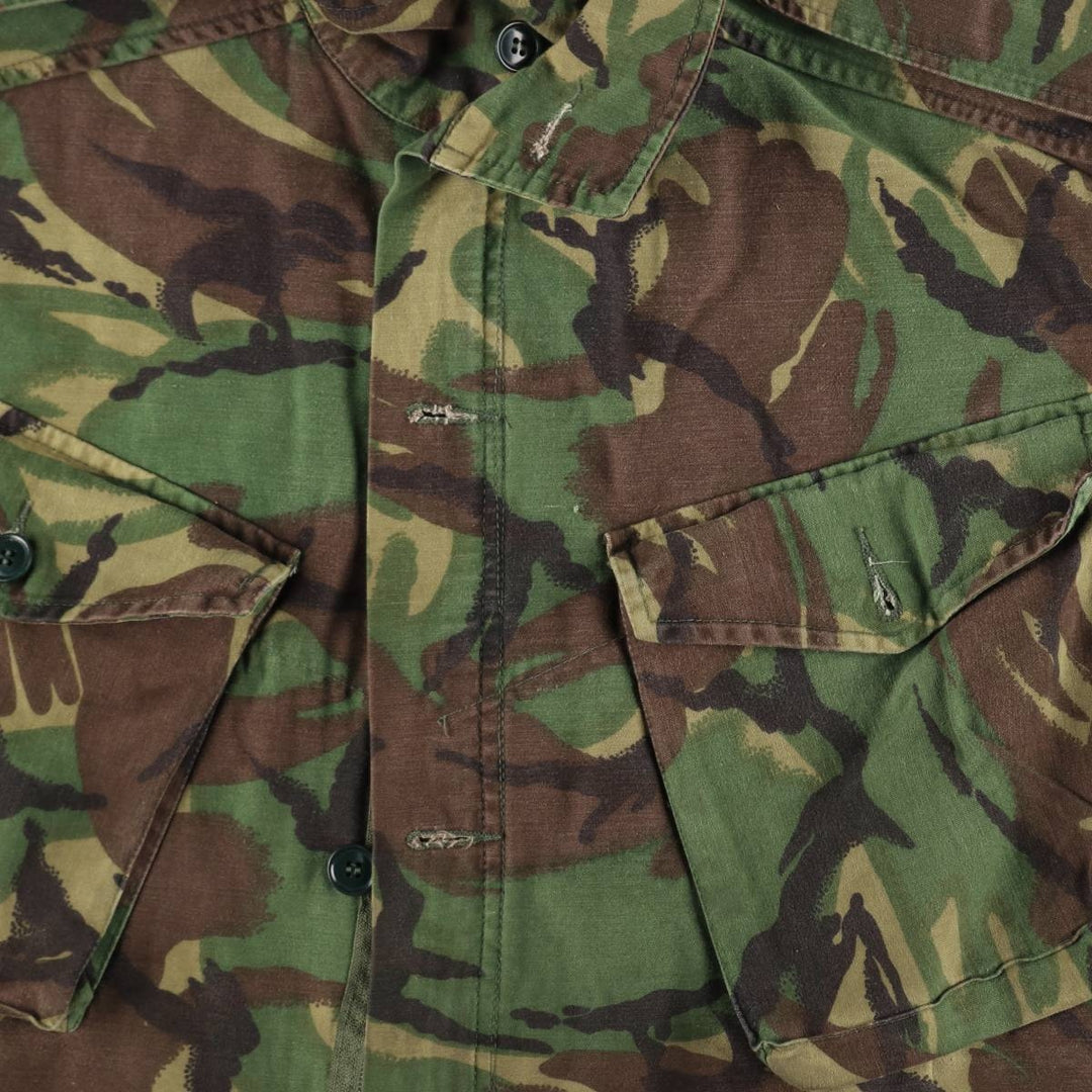 British Army SMOCK COMBAT Camouflage Pattern DPM Camo Military Combat Jacket Men's Size L /eaa513599