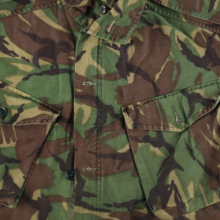 British Army SMOCK COMBAT Camouflage Pattern DPM Camo Military Combat Jacket Men's Size L /eaa513599