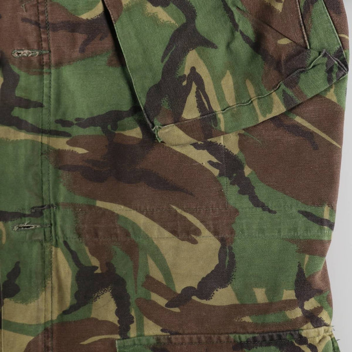 British Army SMOCK COMBAT Camouflage Pattern DPM Camo Military Combat Jacket Men's Size L /eaa513599