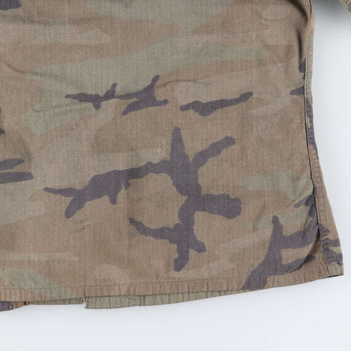 US Military Camouflage Pattern Woodland Camo BDU Military Jacket Men's L equivalent /eaa513600