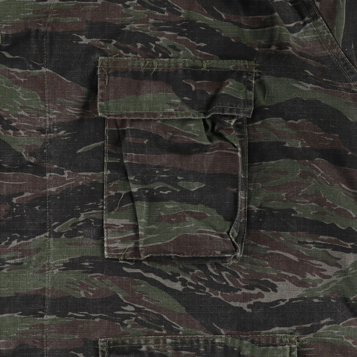 Civilian Camouflage Pattern Tiger Stripe Camo BDU Military Jacket Made in USA X-LARGE-REGULAR Men's XL equivalent /eaa513606