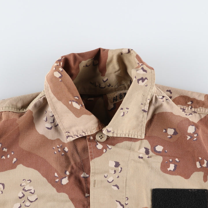 US Army Camouflage Pattern 6C Desert Chocolate Chip Camo BDU Military Jacket Men's L equivalent /eaa513609