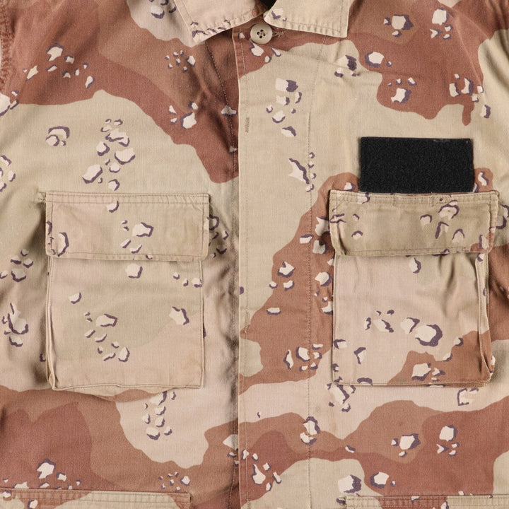 US Army Camouflage Pattern 6C Desert Chocolate Chip Camo BDU Military Jacket Men's L equivalent /eaa513609