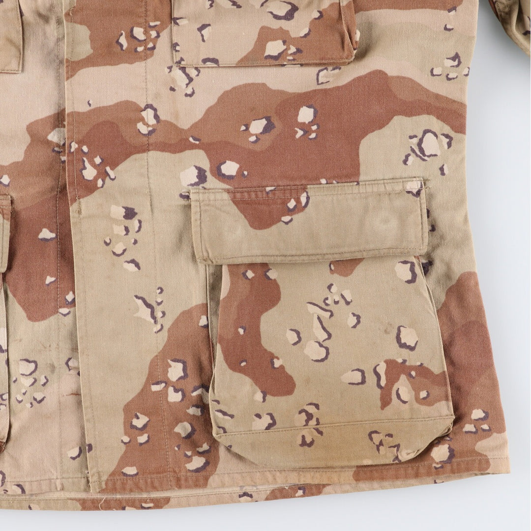 US Army Camouflage Pattern 6C Desert Chocolate Chip Camo BDU Military Jacket Men's L equivalent /eaa513609