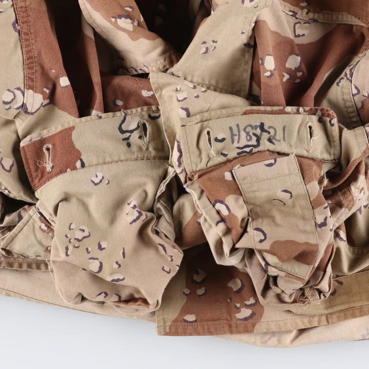 US Army Camouflage Pattern 6C Desert Chocolate Chip Camo BDU Military Jacket Men's L equivalent /eaa513609