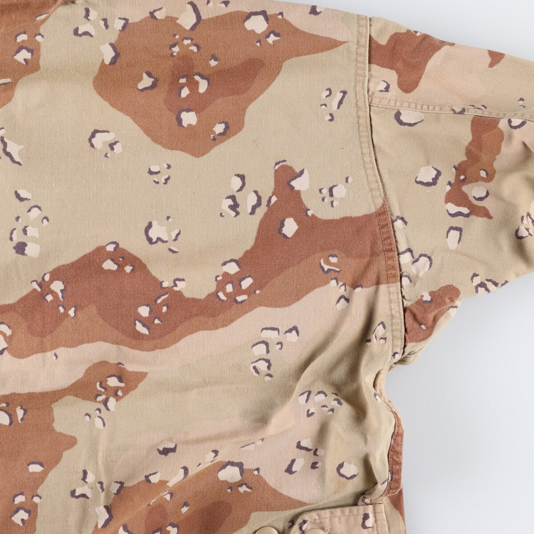 US Army Camouflage Pattern 6C Desert Chocolate Chip Camo BDU Military Jacket Men's L equivalent /eaa513609