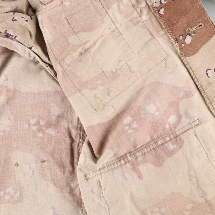 US Army Camouflage Pattern 6C Desert Chocolate Chip Camo BDU Military Jacket Men's L equivalent /eaa513609