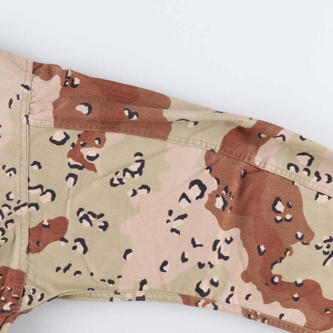 Genuine US military camouflage Pattern 6C Desert Chocolate Chip Camo BDU Military Jacket Made in USA LARGE-XSHORT Men's L equivalent /eaa513611