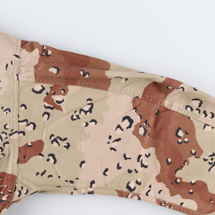 Genuine US military camouflage Pattern 6C Desert Chocolate Chip Camo BDU Military Jacket Made in USA LARGE-XSHORT Men's L equivalent /eaa513611