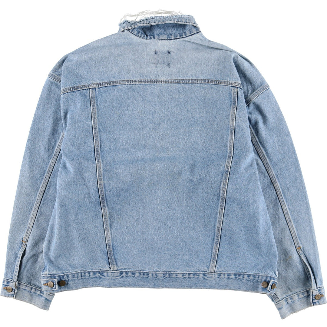 90'S Carhartt denim jacket, G-jacket, made in USA, men's XXL size, vintage /eaa513625