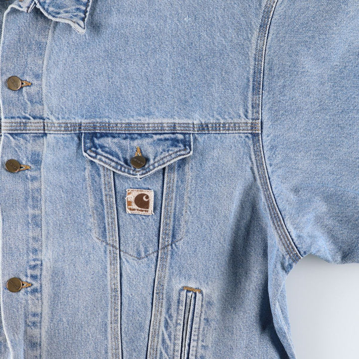 90'S Carhartt denim jacket, G-jacket, made in USA, men's XXL size, vintage /eaa513625