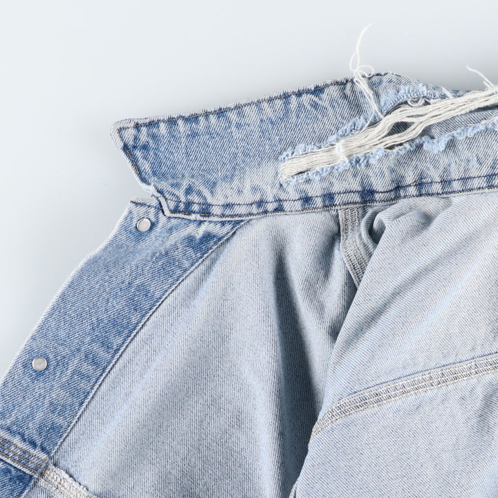 90'S Carhartt denim jacket, G-jacket, made in USA, men's XXL size, vintage /eaa513625