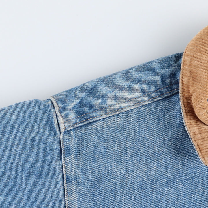 80s-90'S Calvin Klein Sport denim coverall made in USA, men's size L, vintage / eaa513637