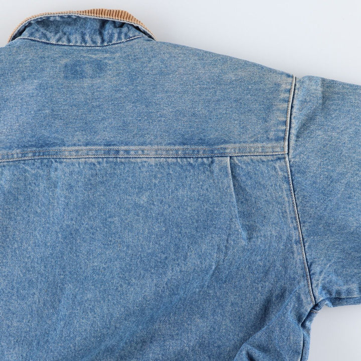 80s-90'S Calvin Klein Sport denim coverall made in USA, men's size L, vintage / eaa513637