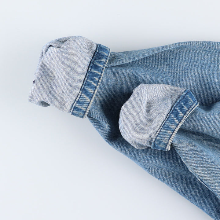 80s-90'S Calvin Klein Sport denim coverall made in USA, men's size L, vintage / eaa513637