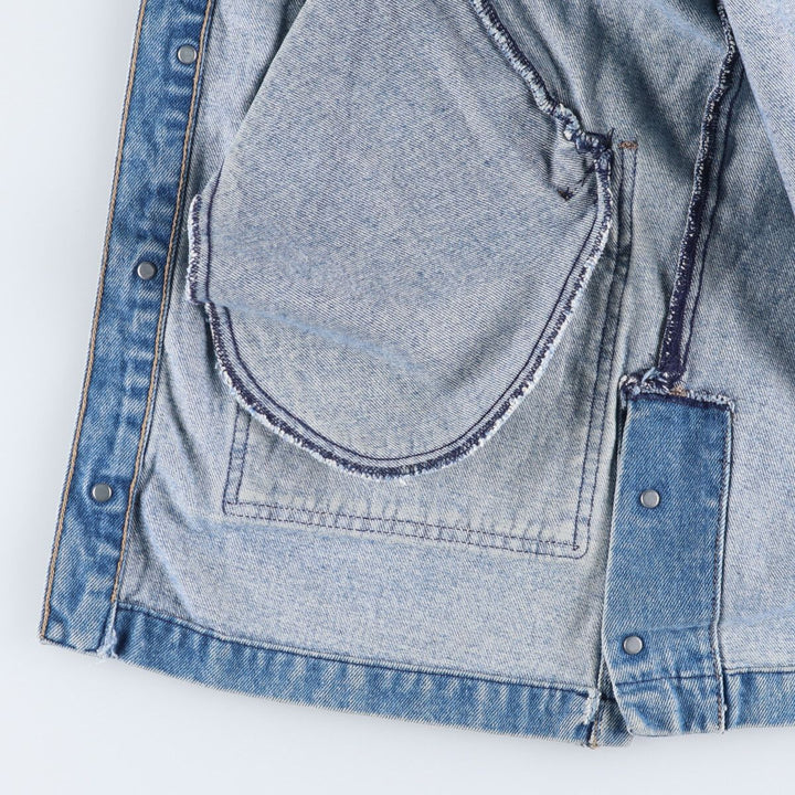 80s-90'S Calvin Klein Sport denim coverall made in USA, men's size L, vintage / eaa513637