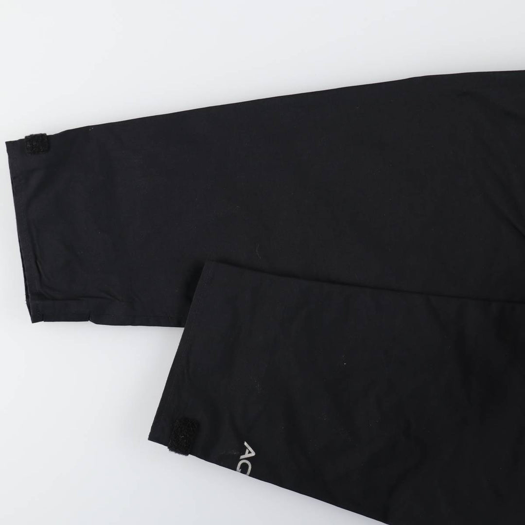 Berghaus AQ2 Retractable Hood Windbreaker, Men's Size L polyester black type Vintage Second Hand