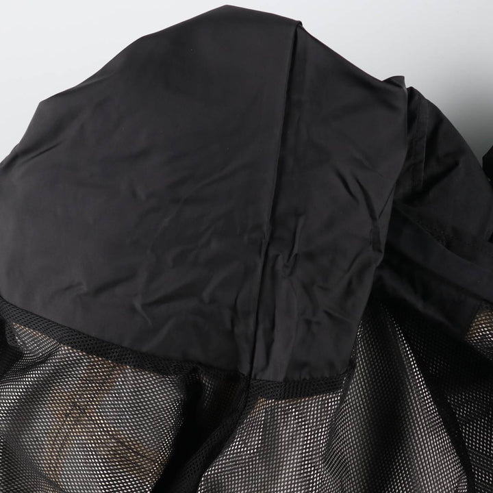 Berghaus AQ2 Retractable Hood Windbreaker, Men's Size L polyester black type Vintage Second Hand