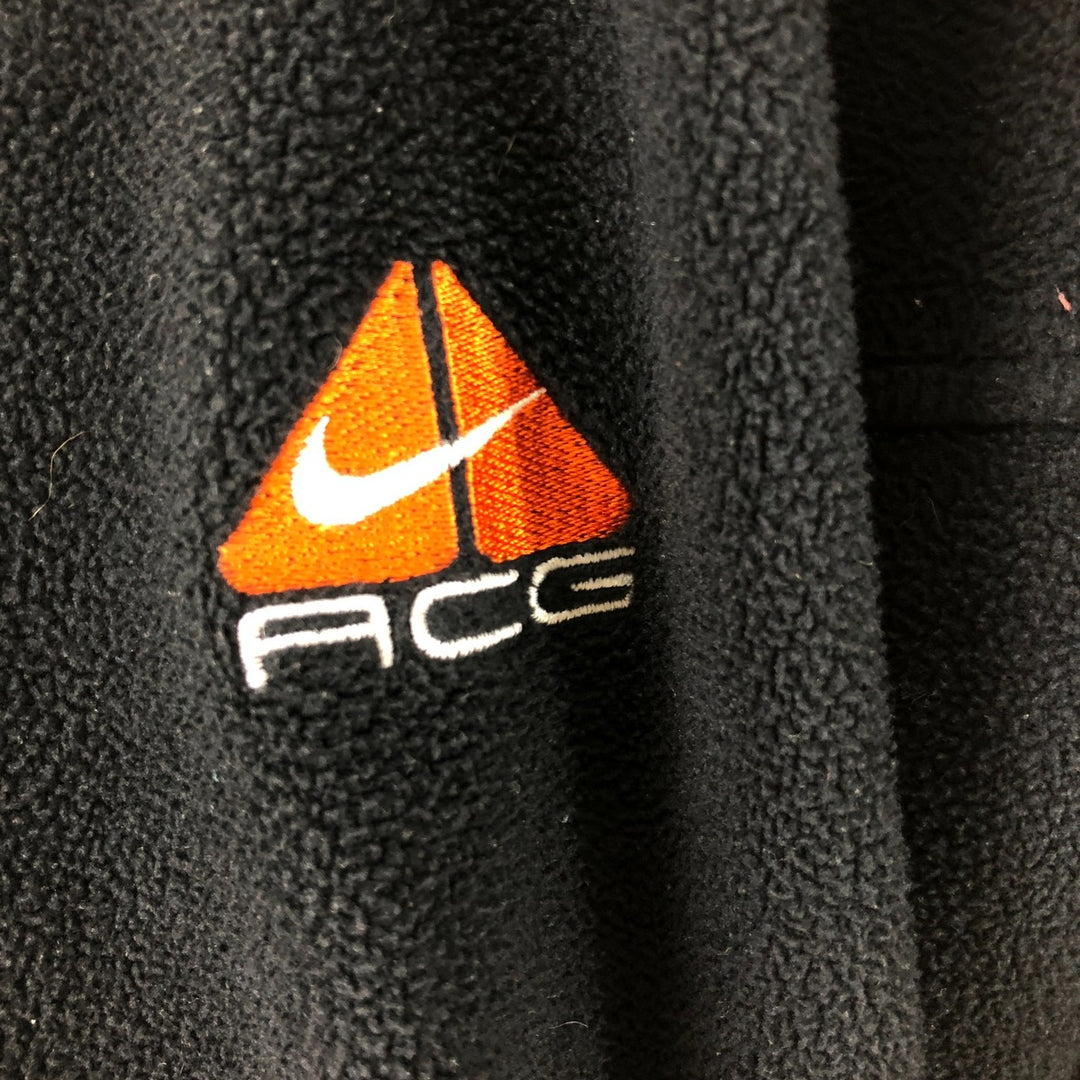 90'S Nike ACG THERMAL LAYER 2 Half Zip Fleece Pullover Men's L Size Vintage /eaa513704