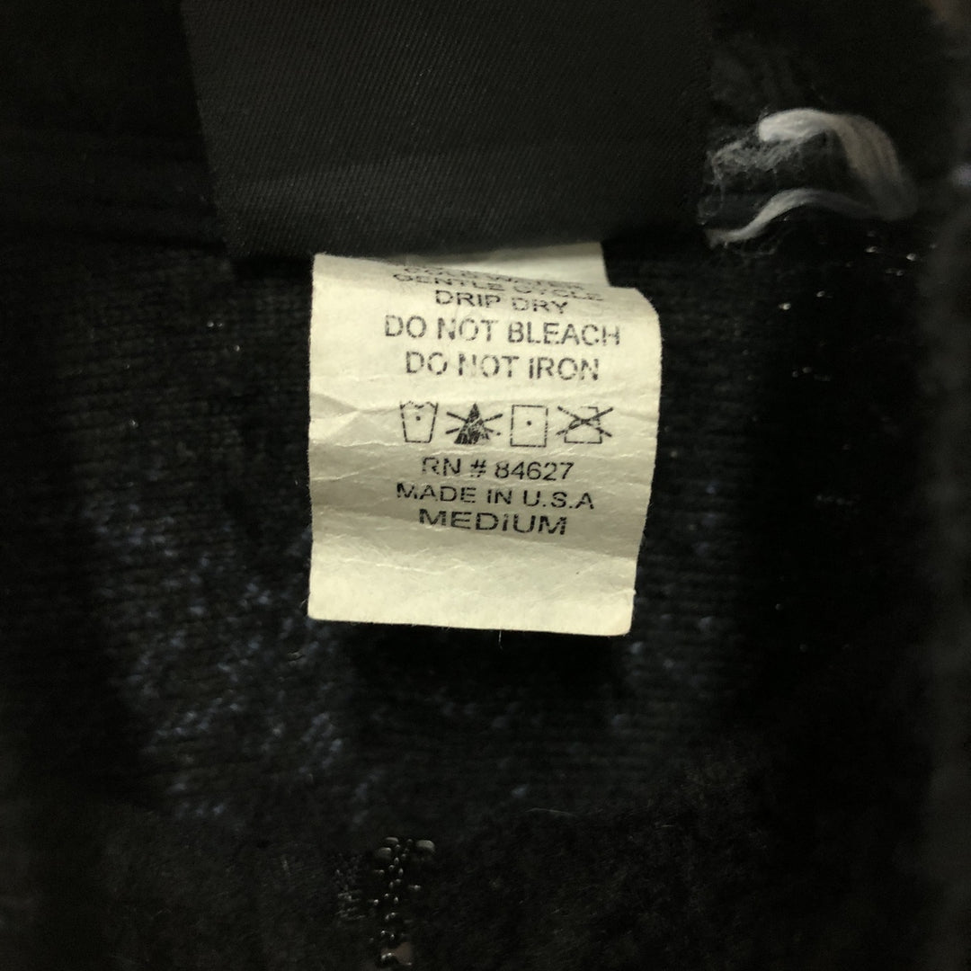 90'S MAZMANIA Wolf Pattern Fleece Jacket Made in USA Men's M Size Vintage /eaa513714