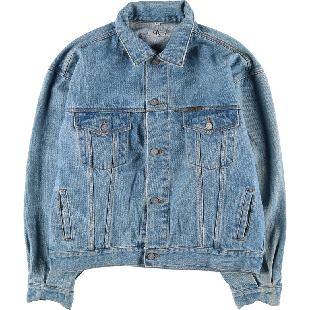 90s~00'S Calvin Klein JEANS denim jacket G-jacket Men's XL equivalent /eaa513730