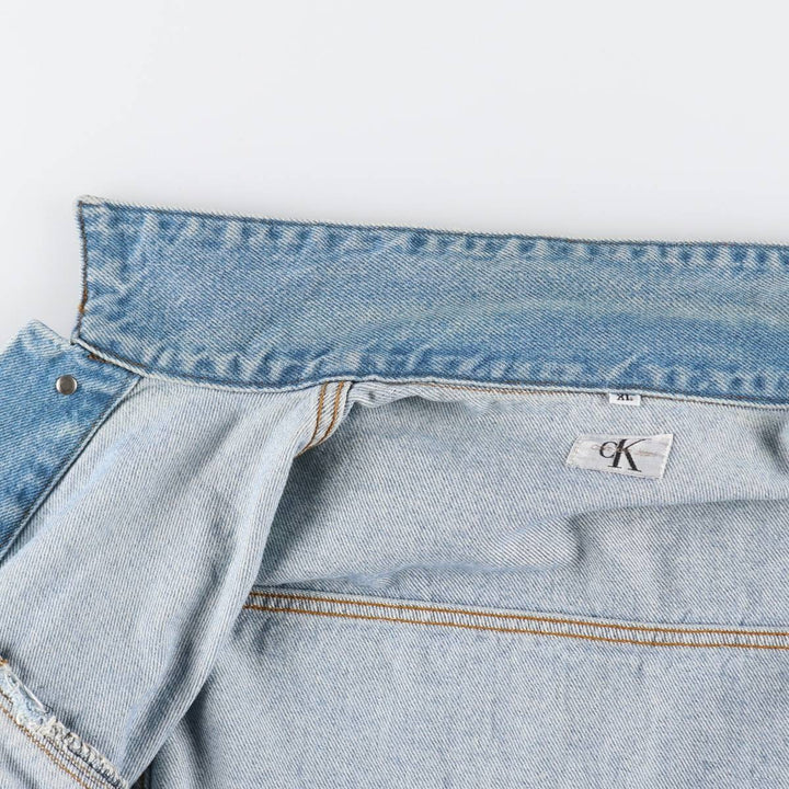 90s~00'S Calvin Klein JEANS denim jacket G-jacket Men's XL equivalent /eaa513730