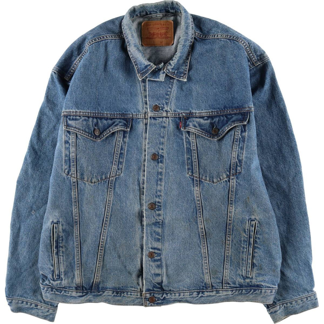 90'S Levi's 75528-4891 denim jacket, made in Canada, men's XXL equivalent, vintage /eaa513733