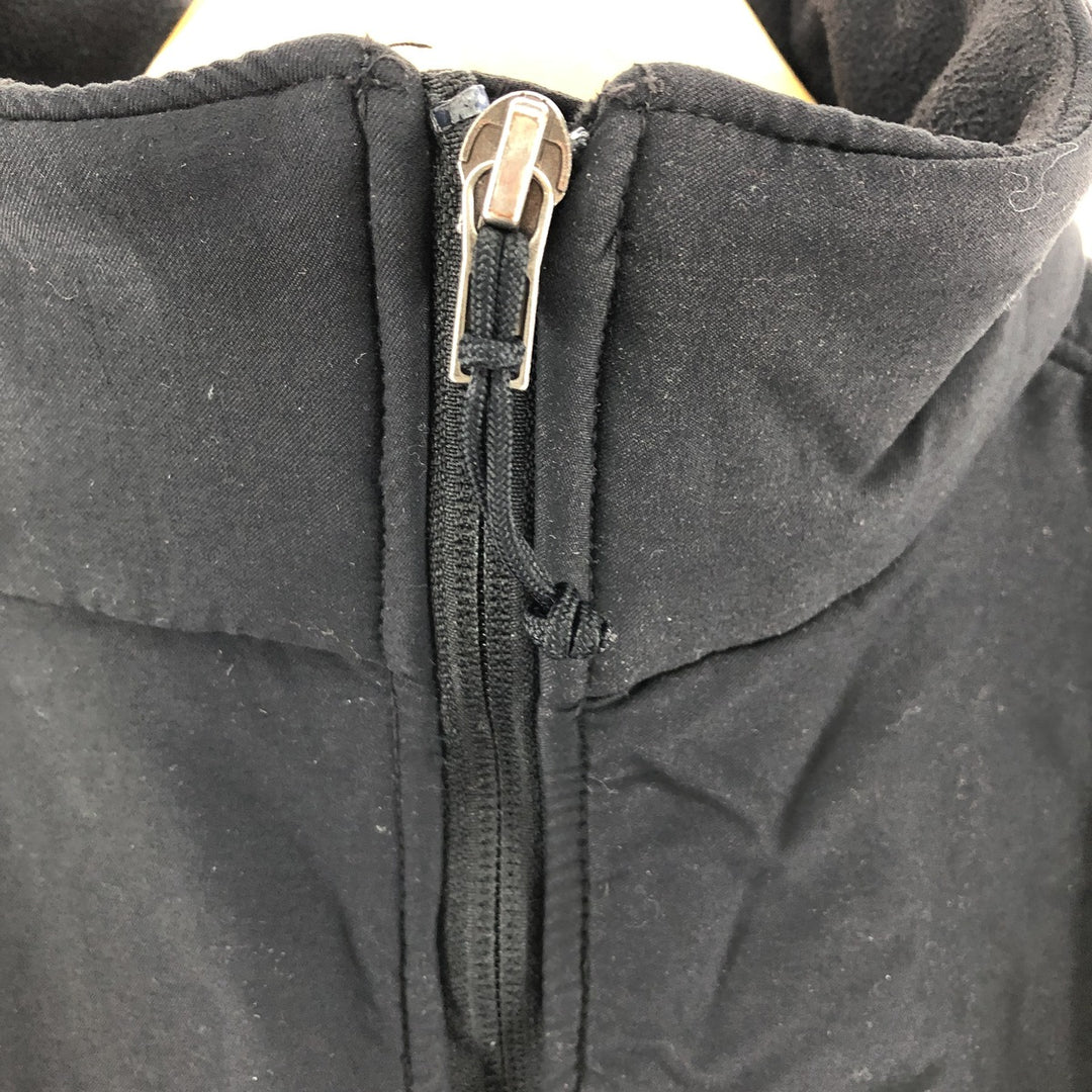 Columbia fleece jacket, men's size M polyester black type Vintage Second Hand