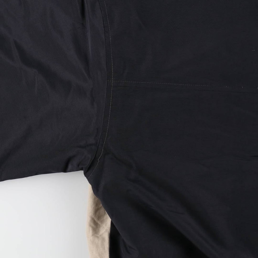 AIRWALK Half-Zip Anorak Parka, Men's XL Nylon black type Vintage Second Hand