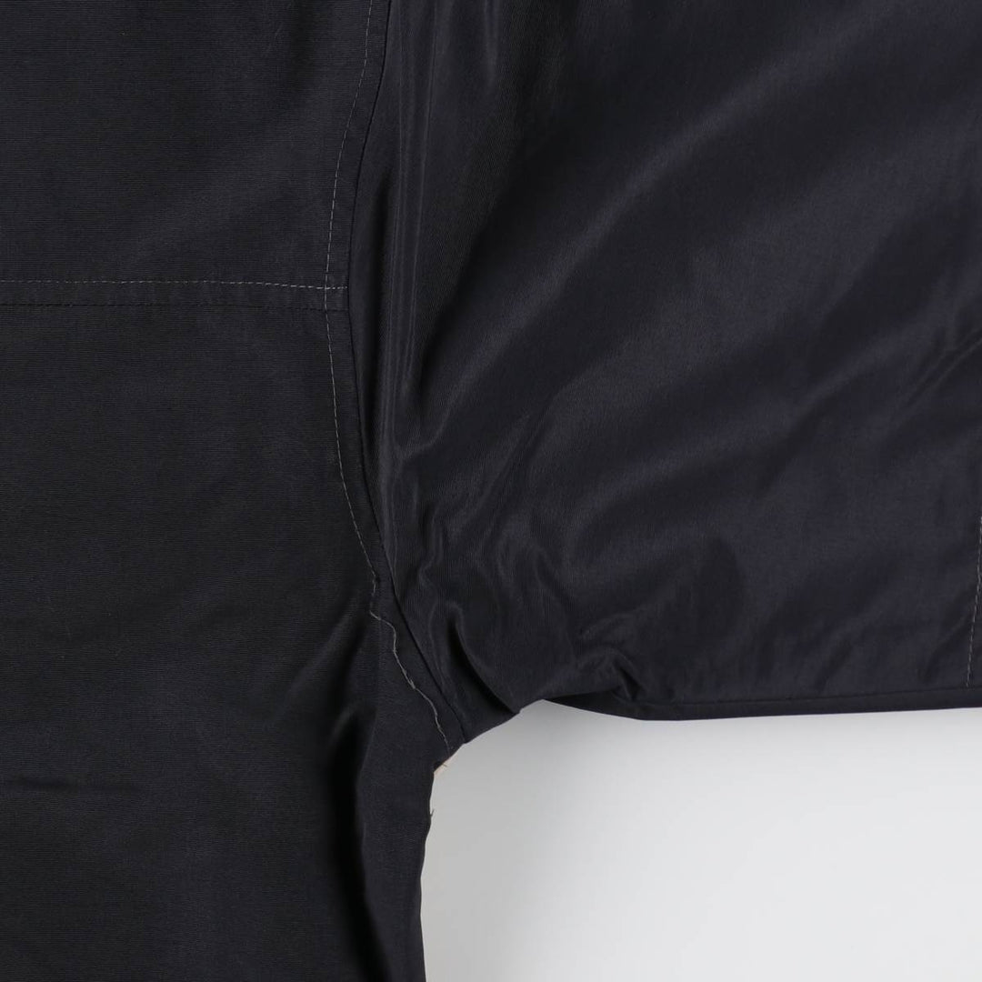AIRWALK Half-Zip Anorak Parka, Men's XL Nylon black type Vintage Second Hand