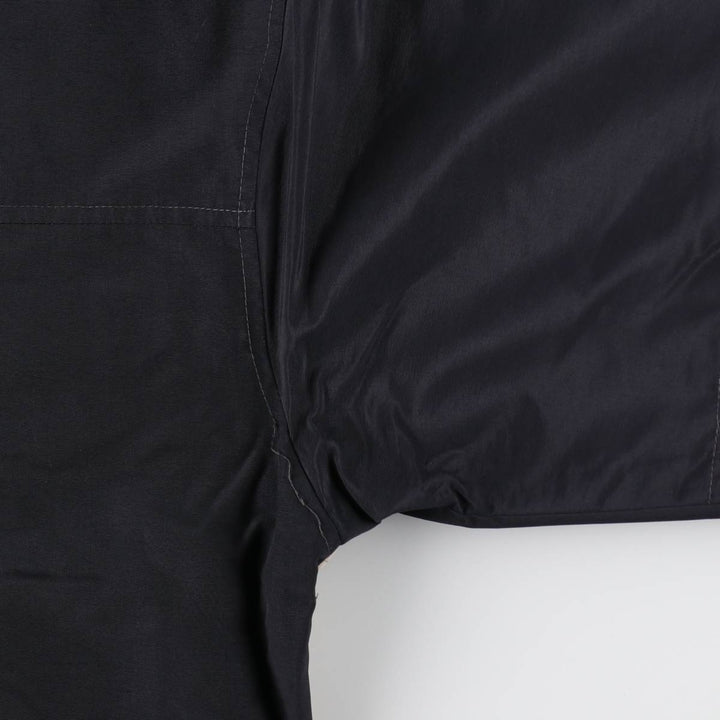AIRWALK Half-Zip Anorak Parka, Men's XL Nylon black type Vintage Second Hand