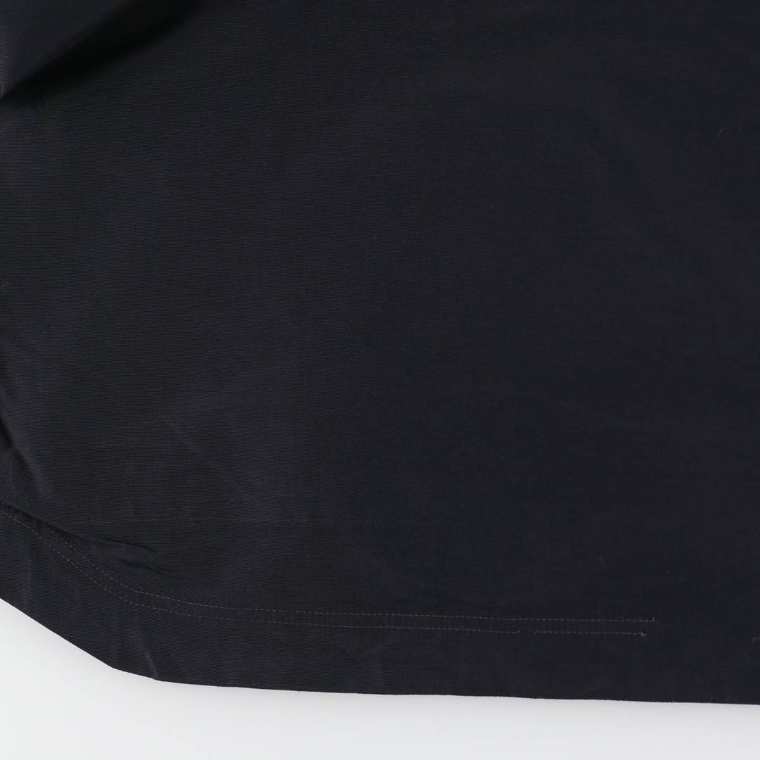 AIRWALK Half-Zip Anorak Parka, Men's XL Nylon black type Vintage Second Hand