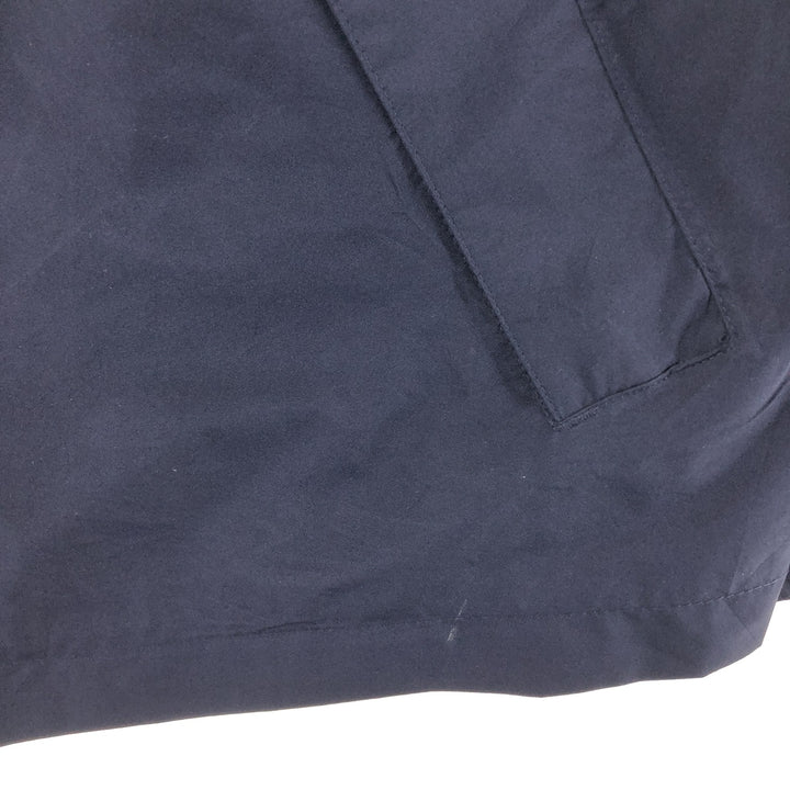 Vintage 80s-90'S Lands' End Gore-Tex Mountain Parka Shell Jacket, Men's Size Medium polyester navy blue type Vintage Second Hand