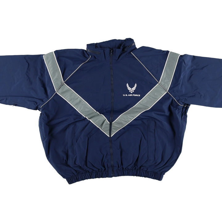 Genuine US military USAIR FORCE 00'S PTU training jacket nylon jacket made in USA LARGE SHORT men's L equivalent /eaa513875