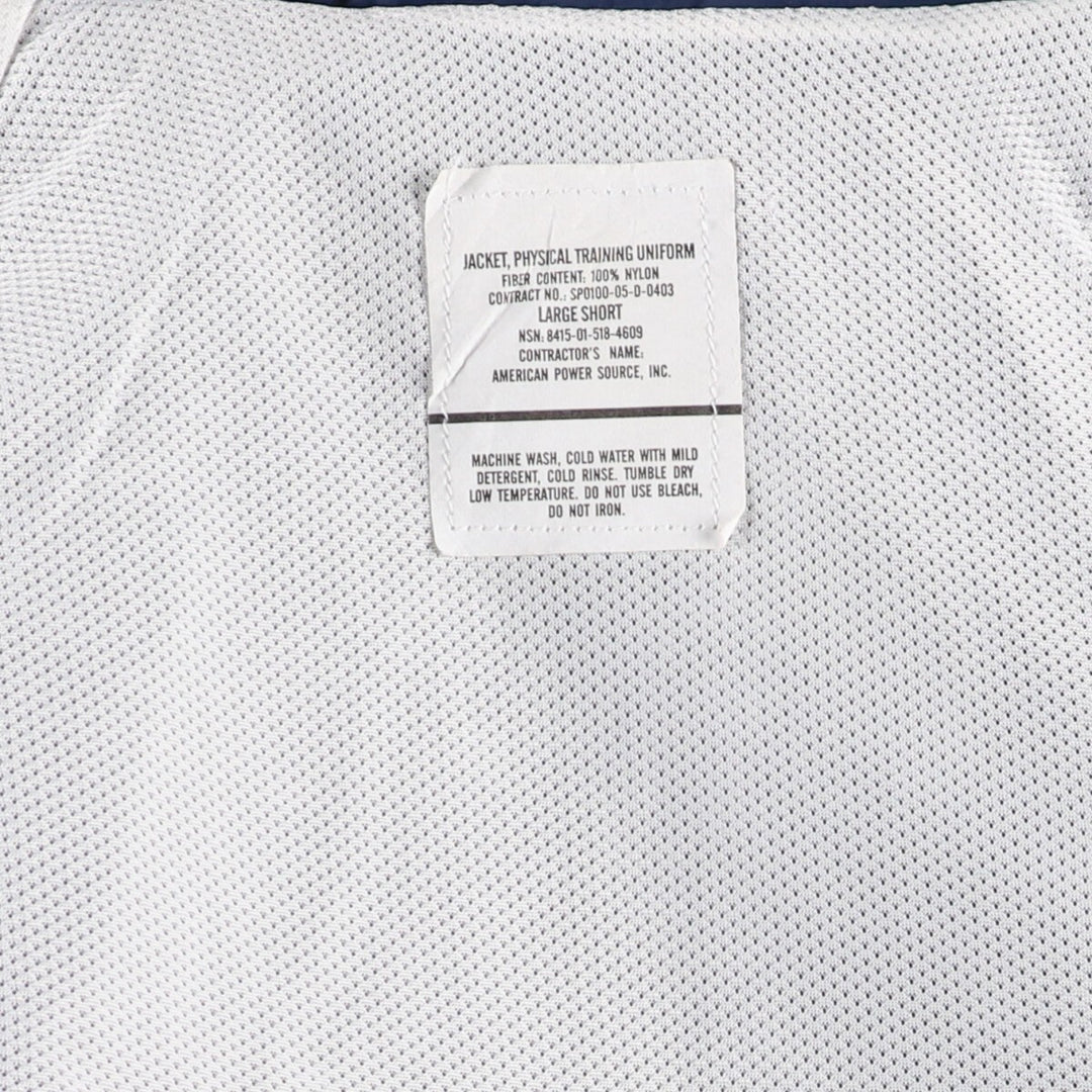 Genuine US military USAIR FORCE 00'S PTU training jacket nylon jacket made in USA LARGE SHORT men's L equivalent /eaa513875