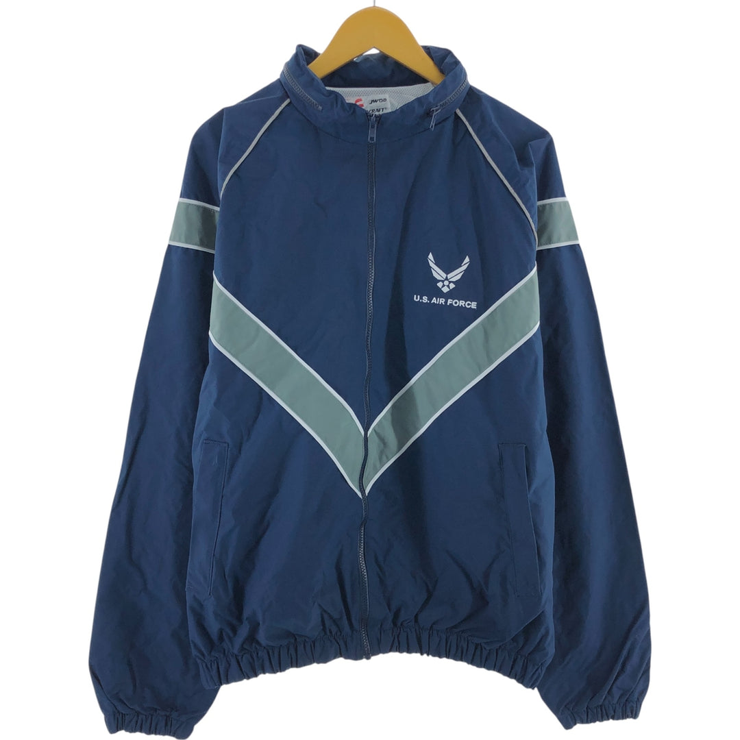 Genuine US military USAIR FORCE SKILCRAFT PTU training jacket nylon jacket made in USA X-LARGE/REGULAR equivalent to men's XL /eaa513877