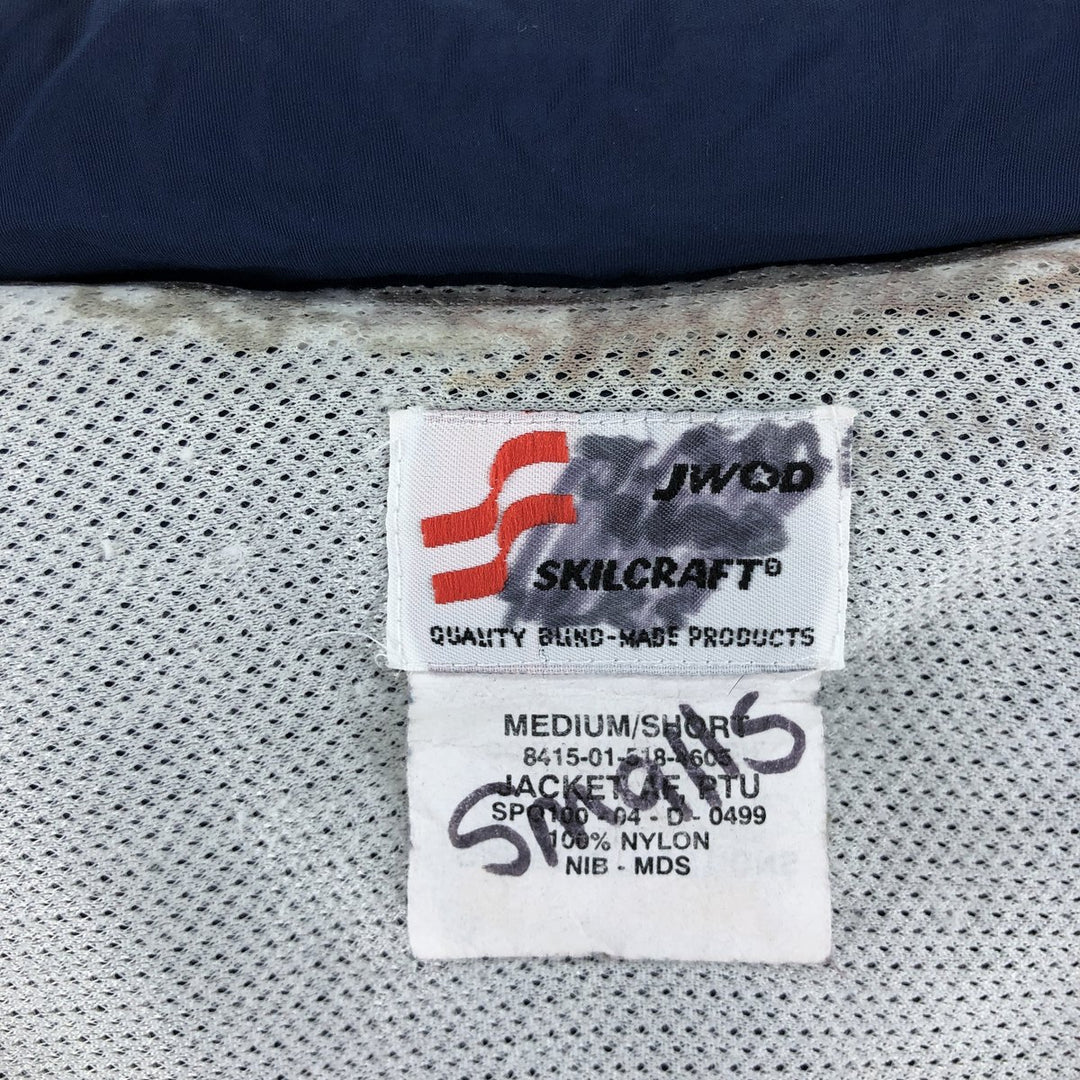 Genuine US military USAIR FORCE SKILCRAFT PTU training jacket nylon jacket made in USA MEDIUM/SHORT Men's M equivalent /eaa513878