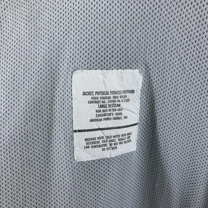 Genuine US military USAIR FORCE 00'S PTU training jacket nylon jacket made in USA LARGE REGULAR equivalent to men's L /eaa513880