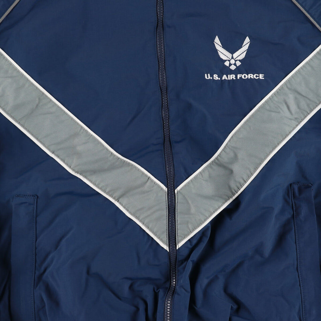 Genuine US military USAIR FORCE 00'S PTU training jacket nylon jacket made in USA LARGE REGULAR equivalent to men's L /eaa513883