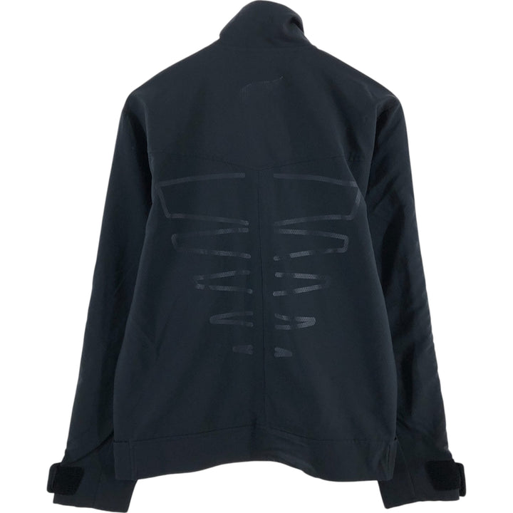 Adidas All Blacks windbreaker, men's size M polyester black type Vintage Second Hand